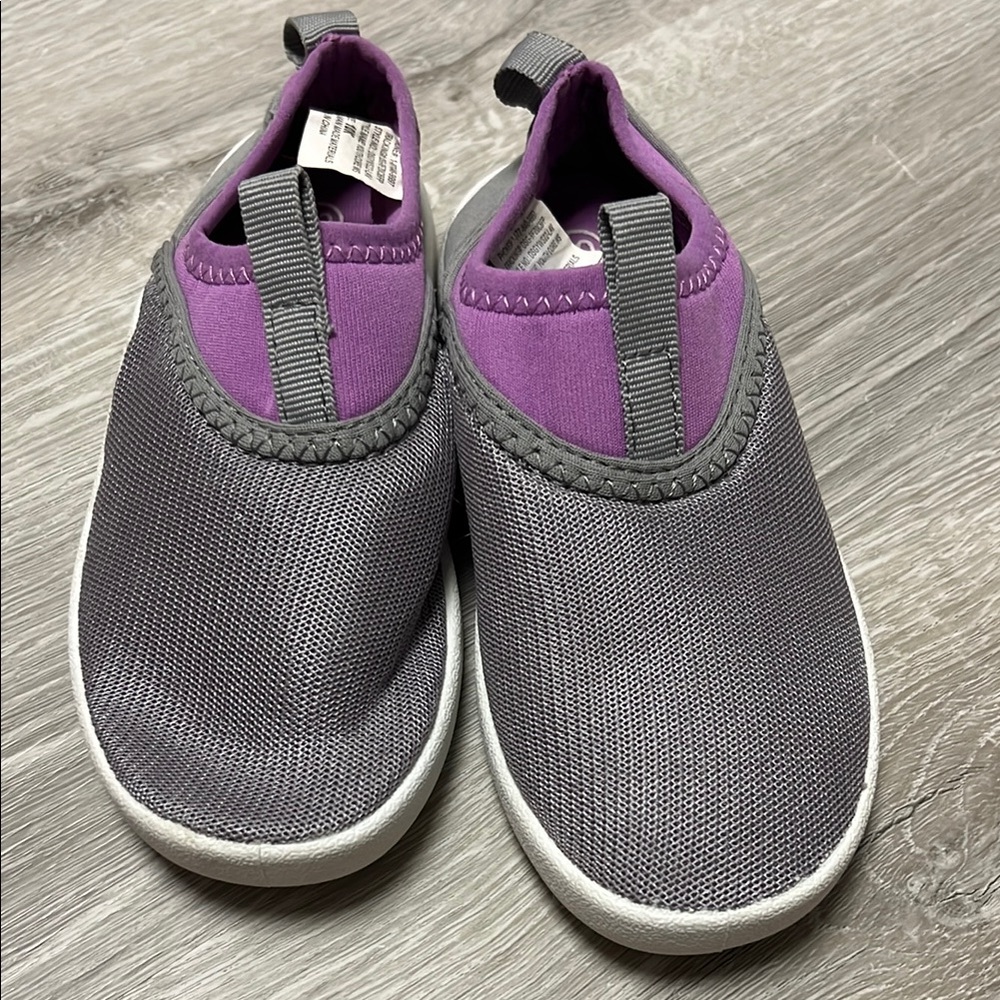 DSG Kids Gray and Purple Water Shoes
